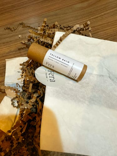 Customer photo review of Tallow Balm