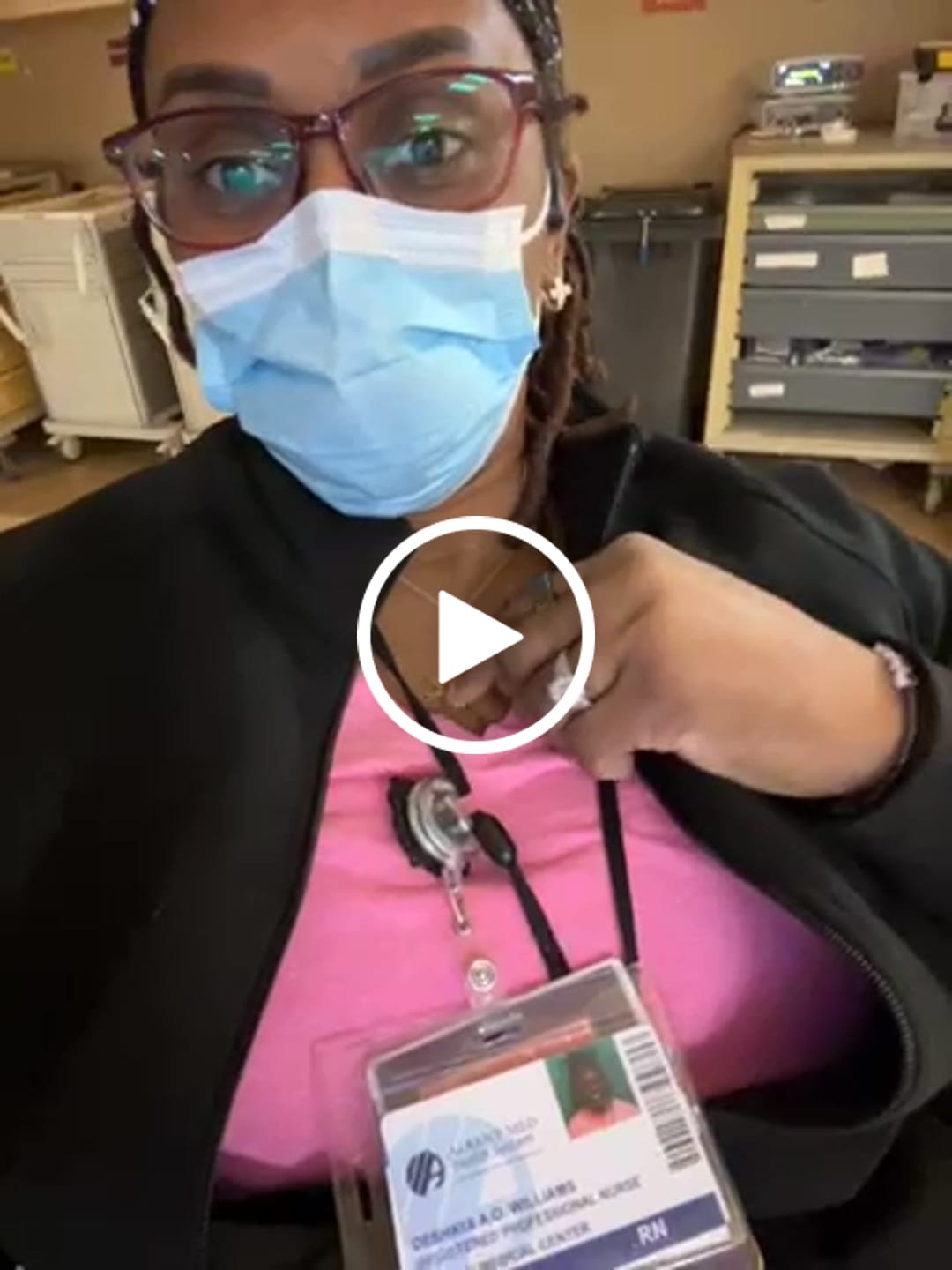 Customer video review of Stethoscope Name Necklace EKG