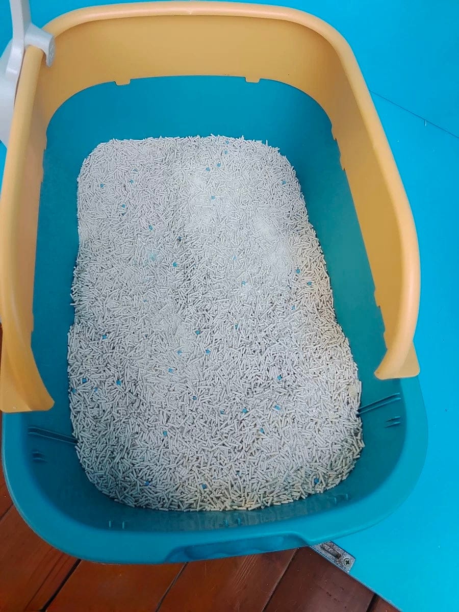 Customer photo review of 五吉貓 木薯科學貓砂 2.5KG