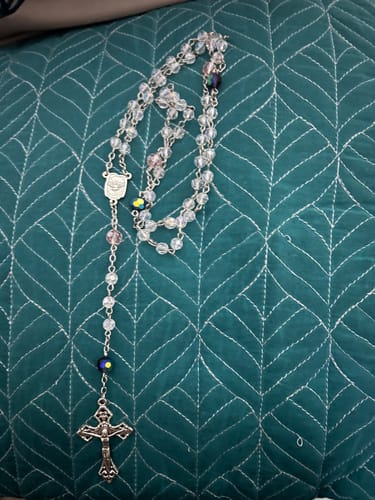 Customer photo review of FREE Advent Rosary