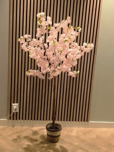 Customer photo review of Kunst Kersenbloesem 150cm Roze