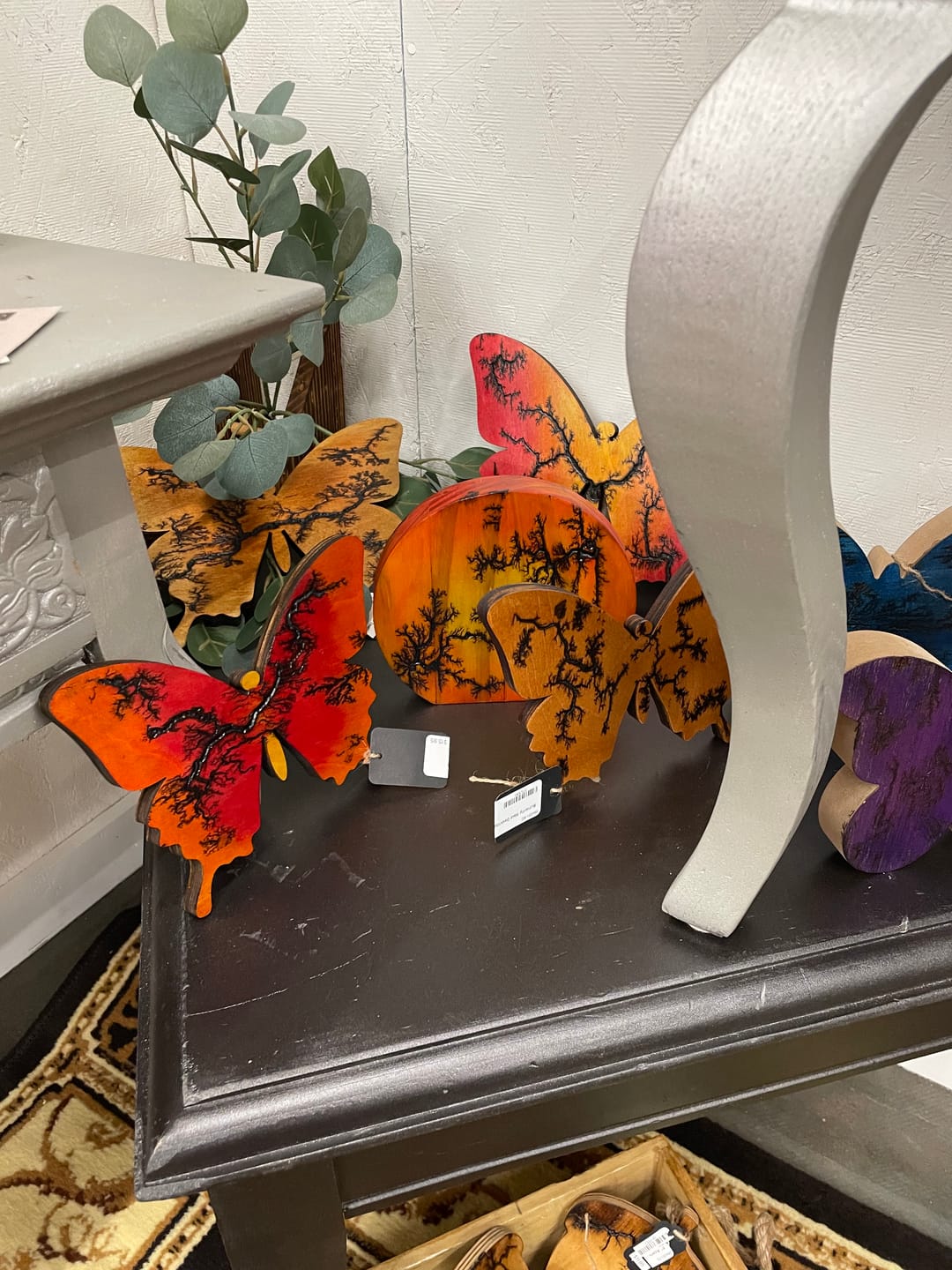 Customer photo review of Unfinished Wood Butterfly | Insect | Animal | Wildlife | Craft Cutout | up to 24" DIY 10" / 1/2"
