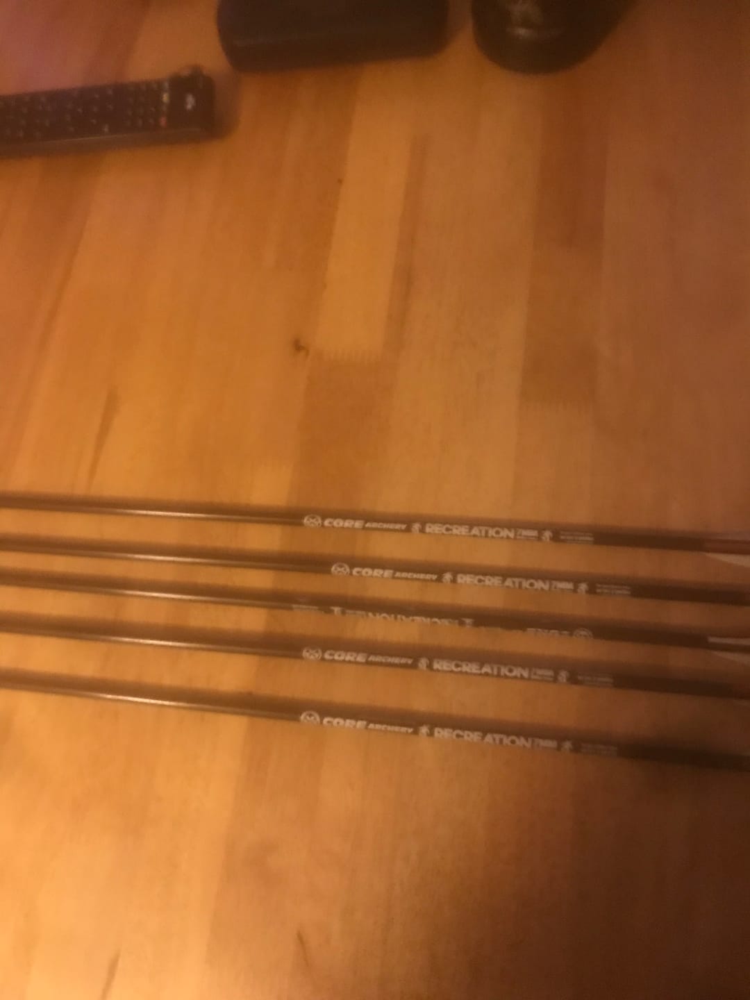 Customer photo review of 30" Fiberglass Arrows 5 Pack