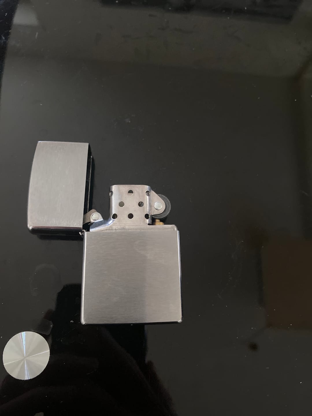 Customer photo review of Zippo Chrome Brushed
