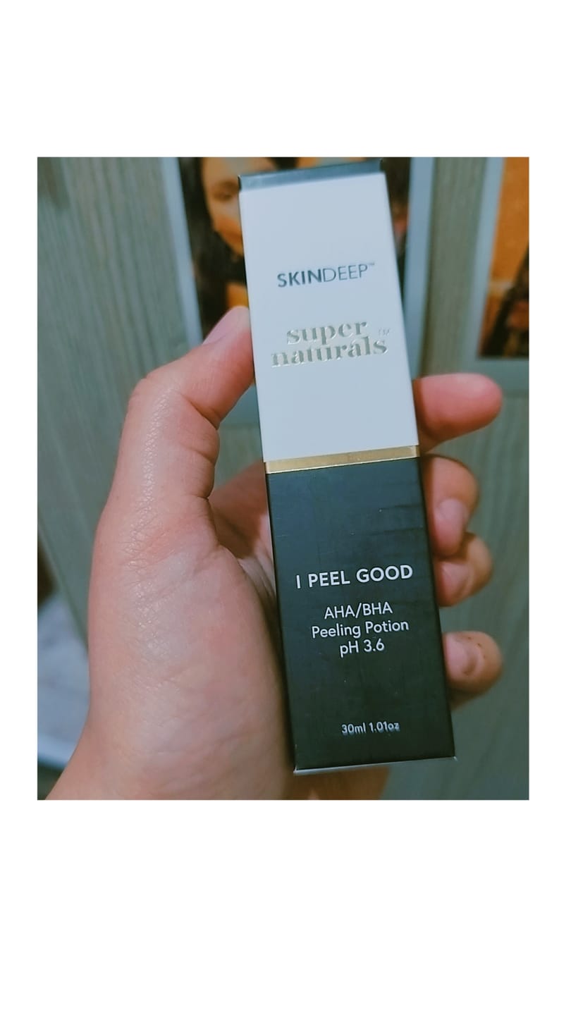 Customer photo review of I PEEL GOOD - AHA/BHA Peeling Potion