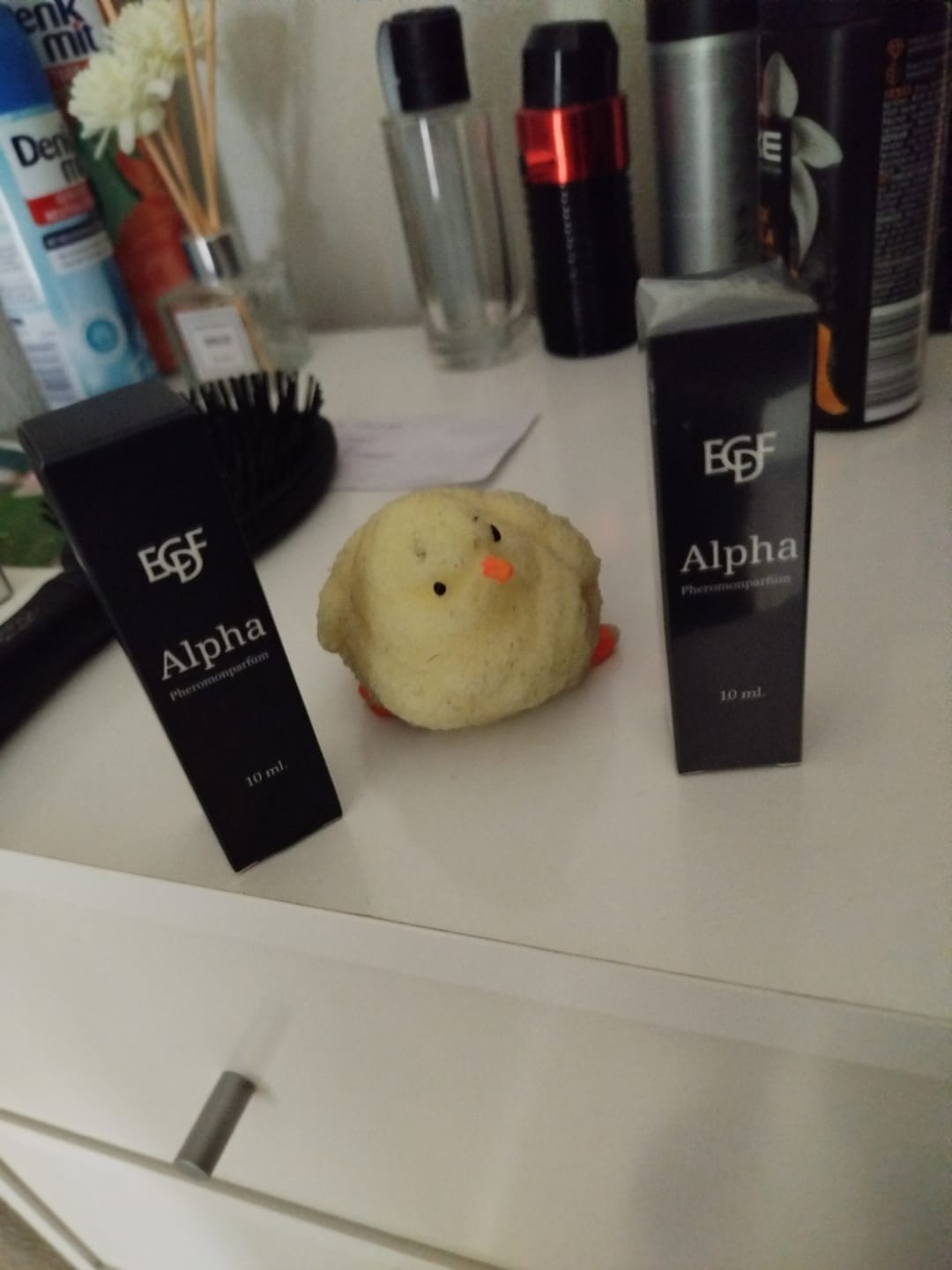 Customer photo review of Elixir aux phéromones Homme