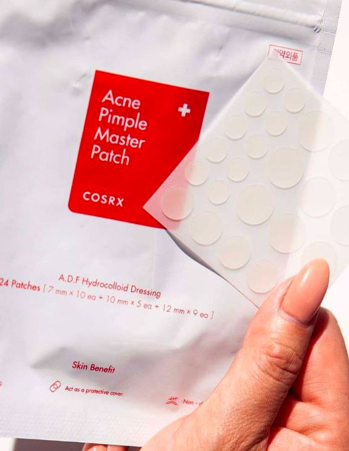 Customer photo review of Patči pret pinnēm Cosrx Acne Pimple Master Patch