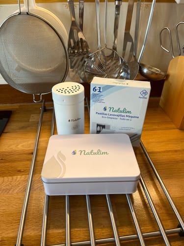 Customer photo review of Eco-Tiras de Detergente 40 lavados Natulim