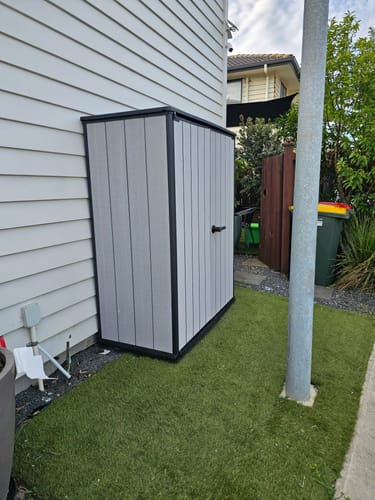 Customer photo review of High Store Plus Shed