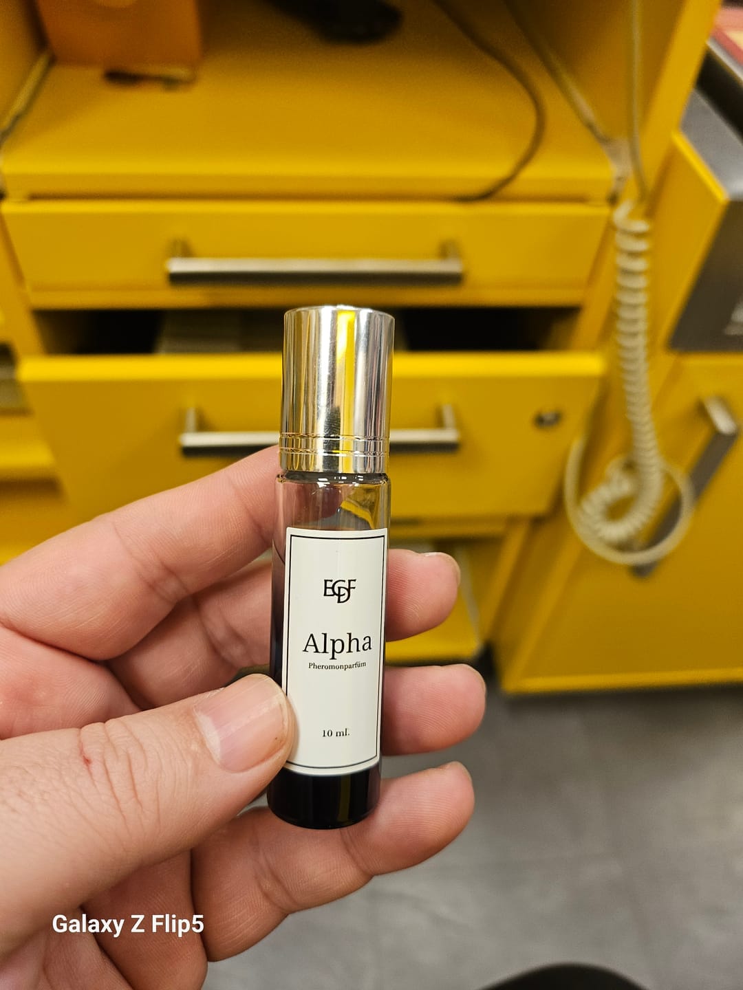 Customer photo review of Elixir aux phéromones Homme