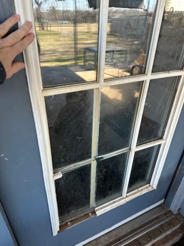 Customer photo review of Full Lite Frame Kit with 15 Grids