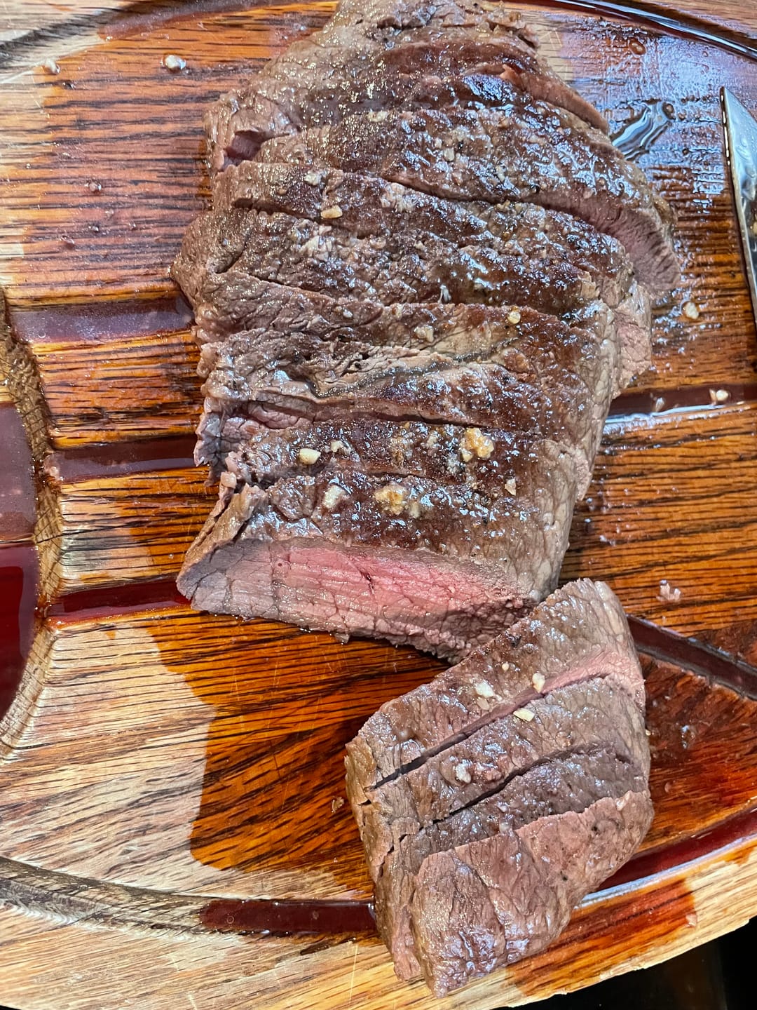 Customer photo review of 100% Grass Fed Sirloin Tip Steak