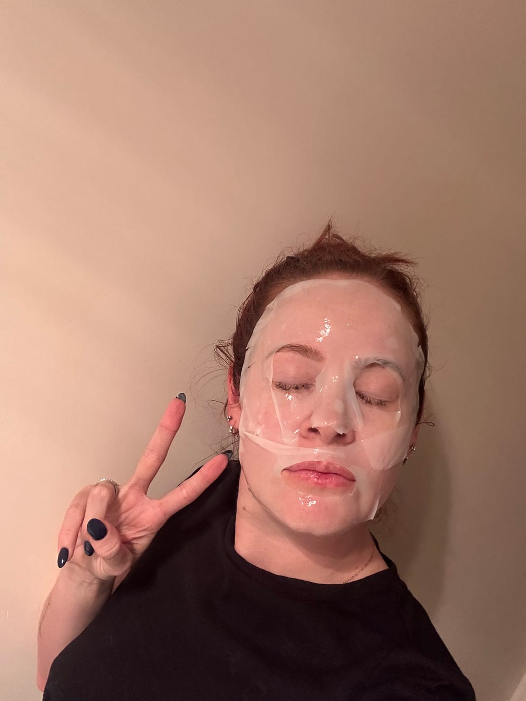 Customer photo review of The Naked Skin Bio-Collagen Mask