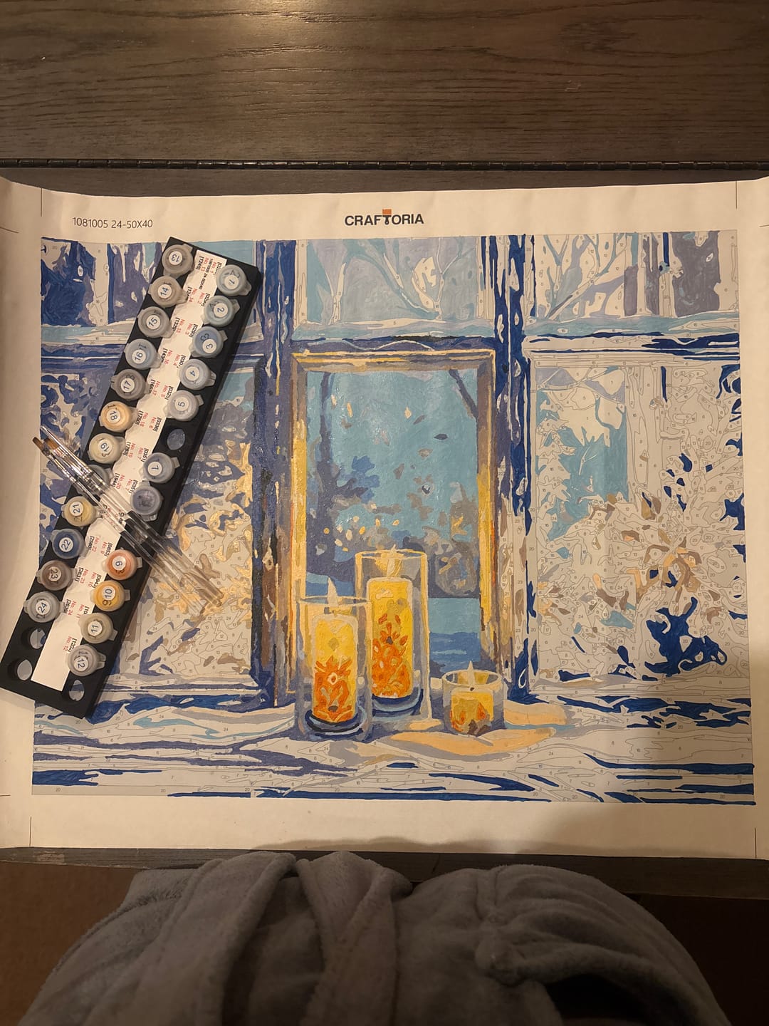 Customer photo review of Snow-Kissed Window