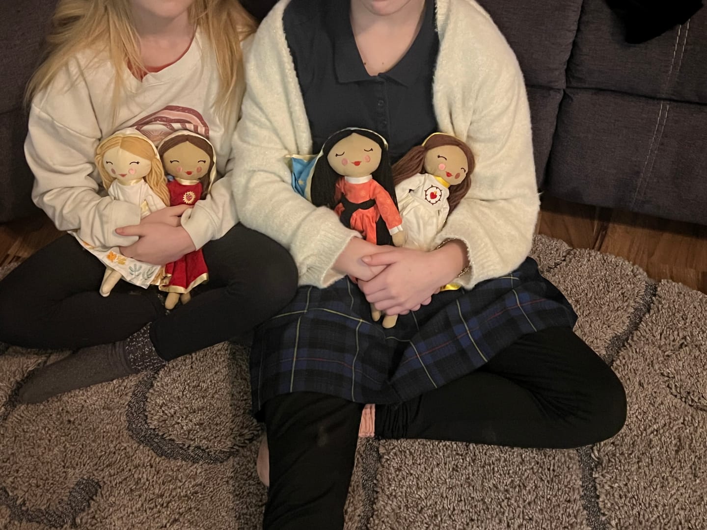 Customer photo review of Blessed Mother Rag Doll