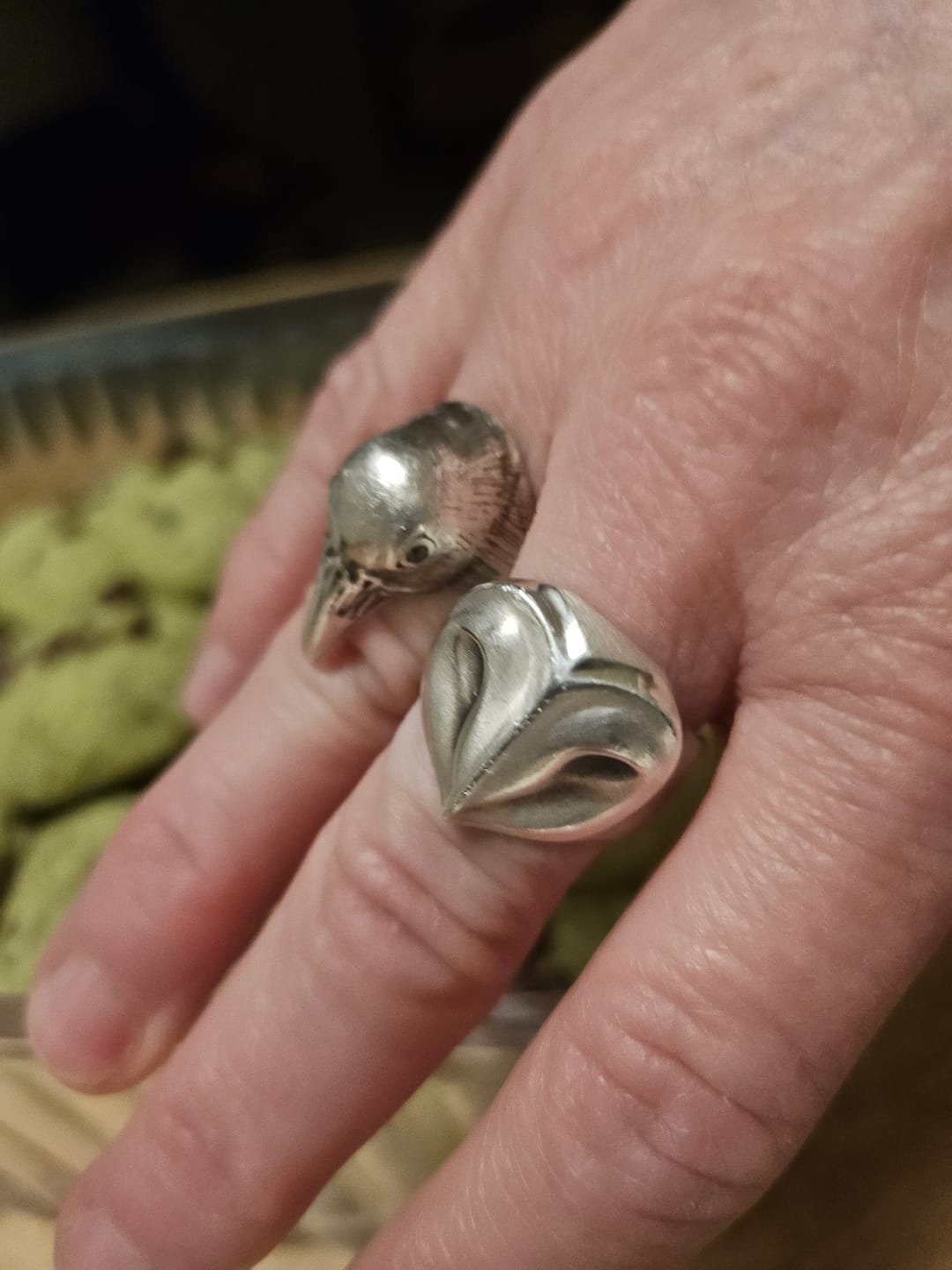Customer photo review of Barn Owl Ring