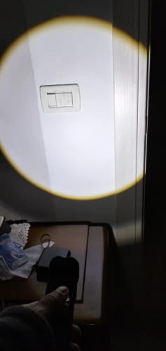 Customer photo review of Ultra Bright Telescopic Torch