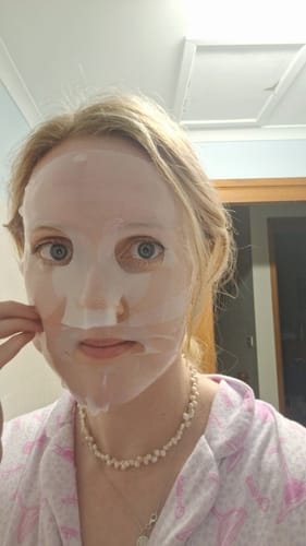 Customer photo review of The Naked Skin Bio-Collagen Mask