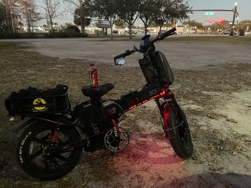 Customer photo review of Wallke H9 AWD | 3200W Folding Ebike 60/82Ah Battery