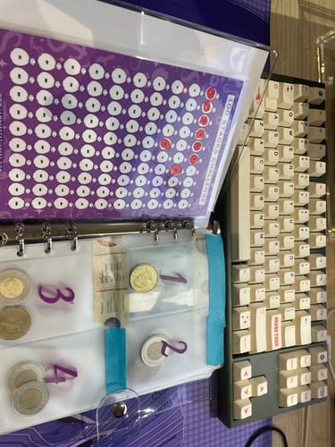 Customer photo review of In Her Bag - $5,050 Challenge Binder