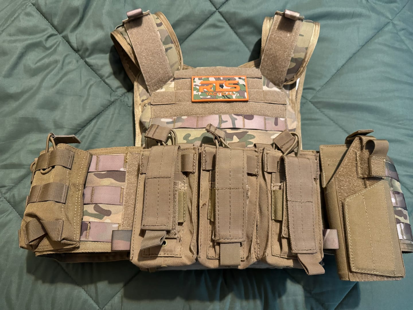 Customer photo review of RTS Tactical Patch - Multicam