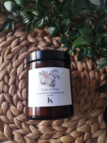 Customer photo review of Tarro ámbar con tapa negra de 180 ml