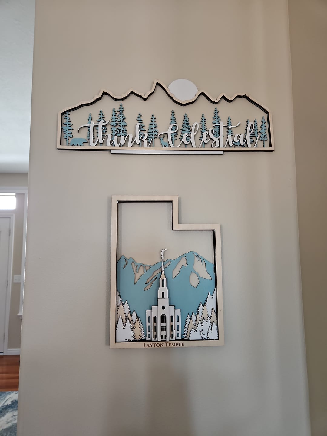 Customer photo review of Think Celestial Teton Mountains