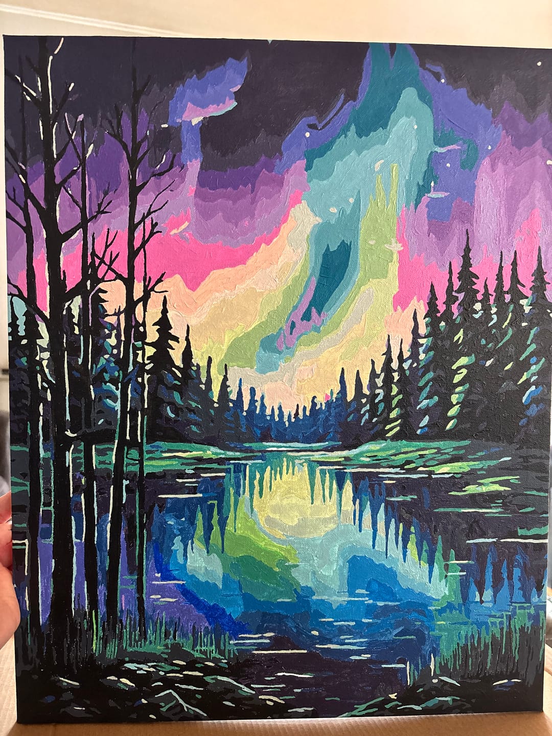 Customer photo review of Aurora Lake Silence