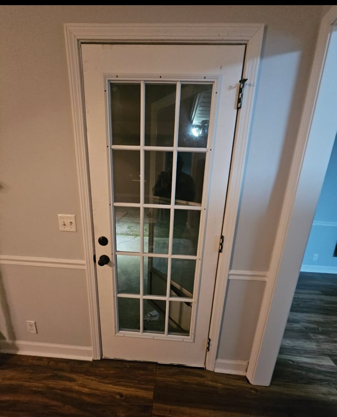 Customer photo review of Full Lite Frame Kit with 15 Grids