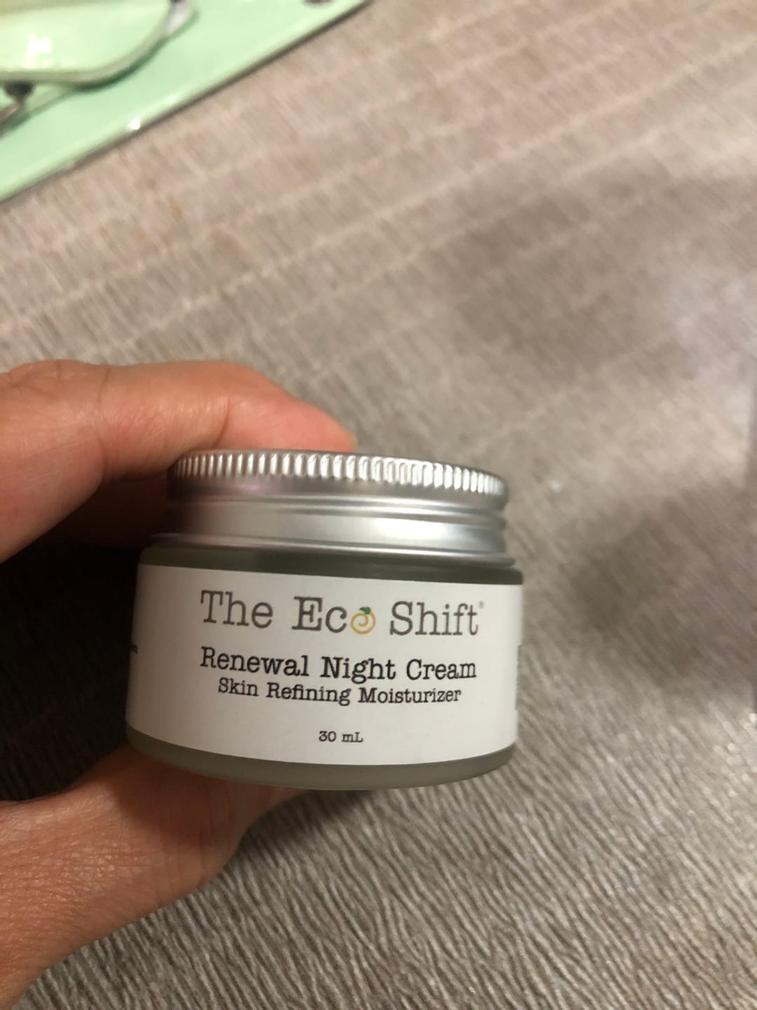 Customer photo review of Renewal and Age Defying Night Cream with Retinol and Niacinamide