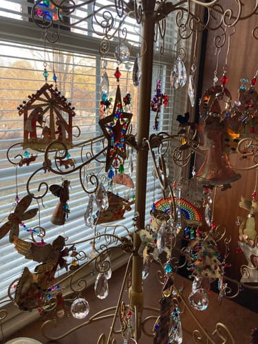 Customer photo review of Mixed Metal Ornament, Peaceful Manger