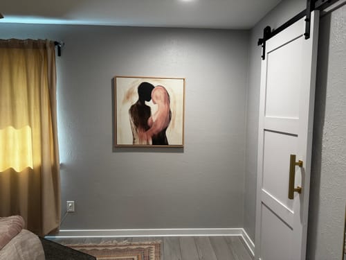 Customer photo review of Soft Bond Canvas Art