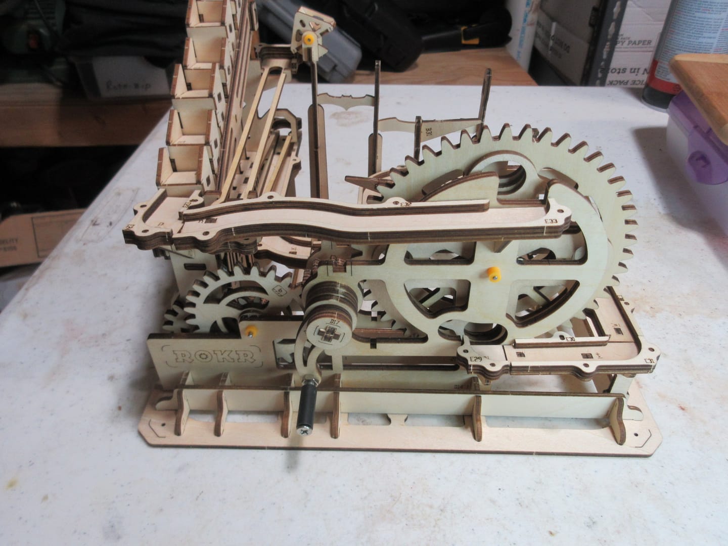 Customer photo review of OUR BESTSELLER: Marble Run - Roller Coaster