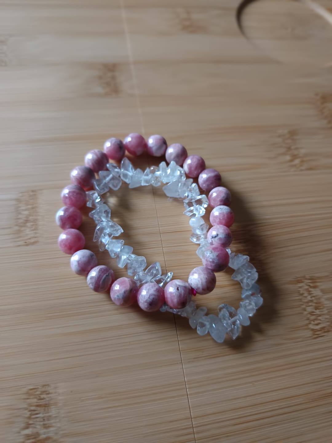 Customer photo review of Bracelet Rhodochrosite