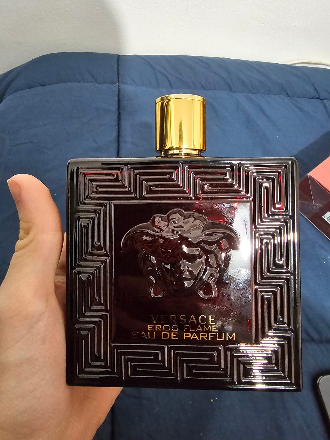 Customer photo review of Perfume Versace Eros Flame 200ml EDP