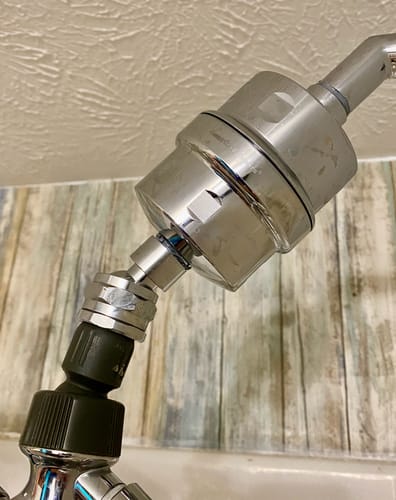 Customer photo review of Shower Head Filter
