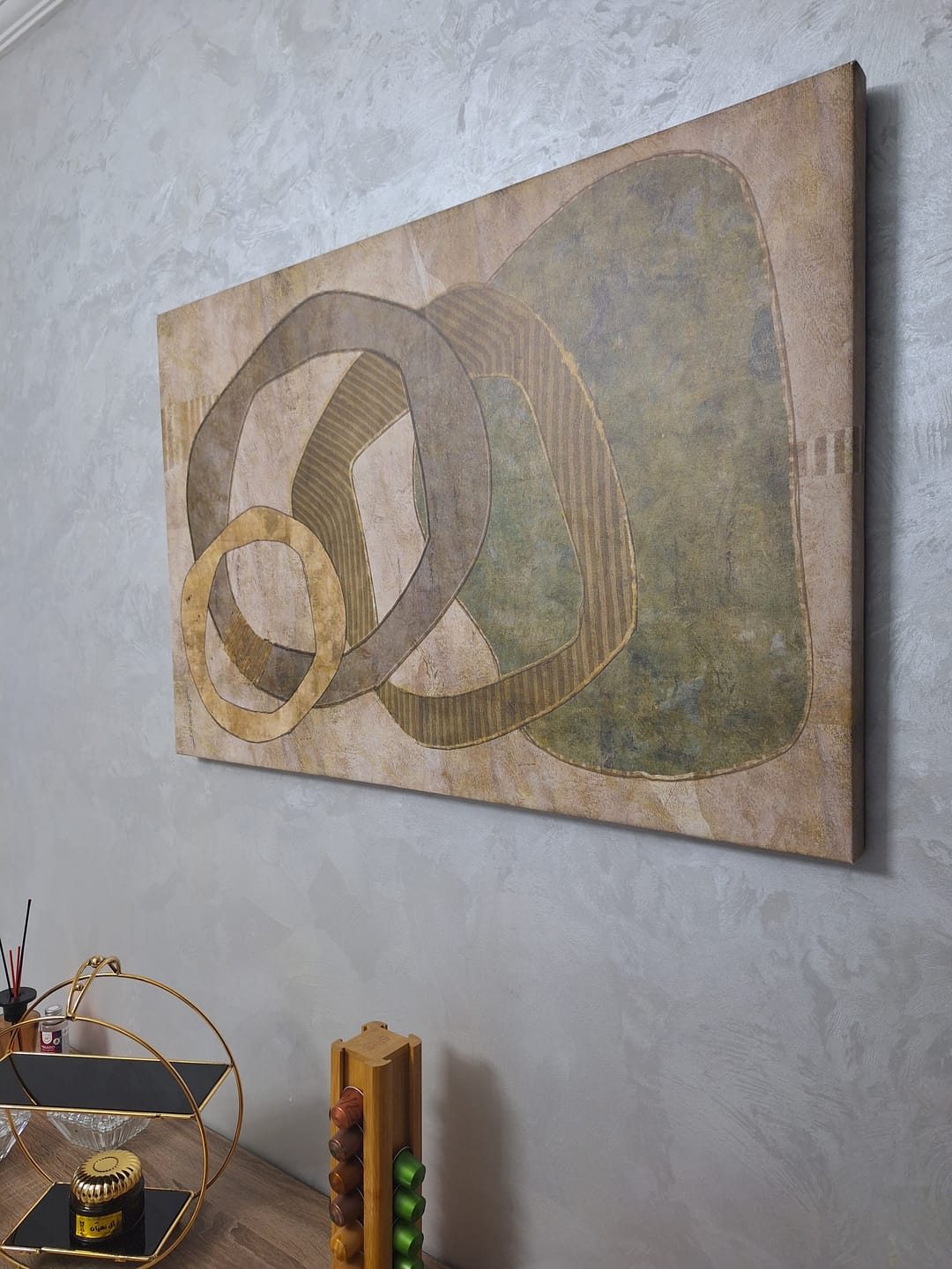 Customer photo review of Tableau décoratif Boho Oasis - Cadre américain