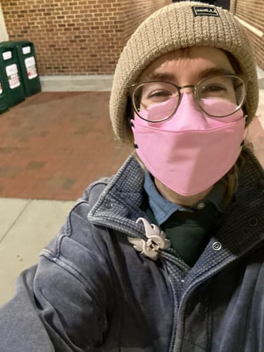 Customer photo review of KN95 Respirator Face Mask: Unity Bundle (30 colors)