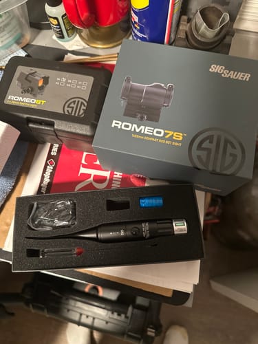 Customer photo review of Site Right™ 2.0 - Boresighter