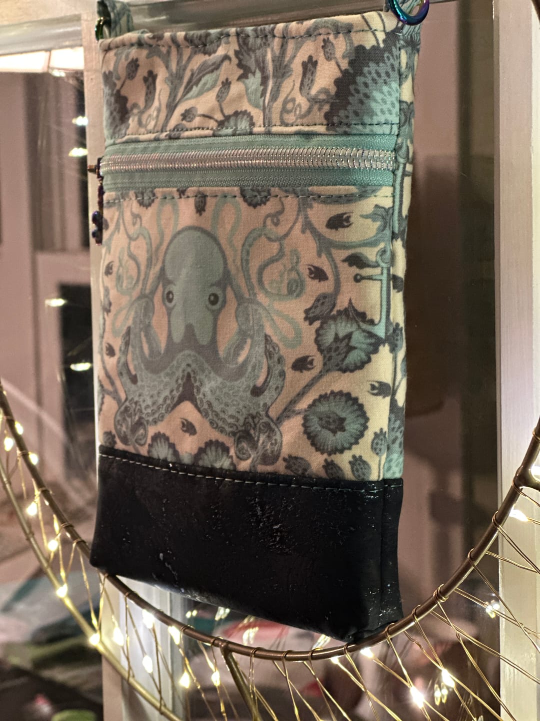 Customer photo review of Wanderlust Phone Bag Pattern