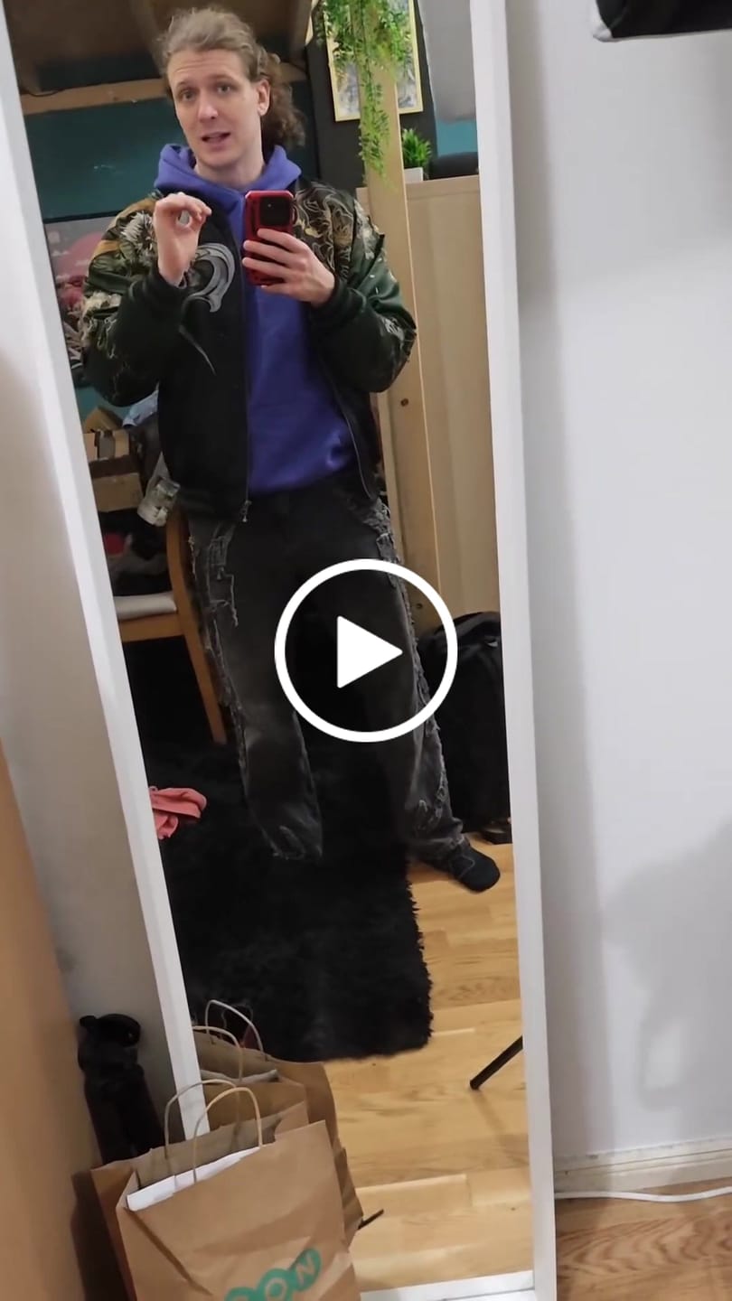 Customer video review of Raijin & Fujin Sukajan Souvenir Jacket
