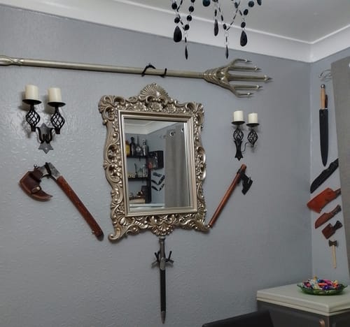 Customer photo review of Aquaman Trident - Noble Collection