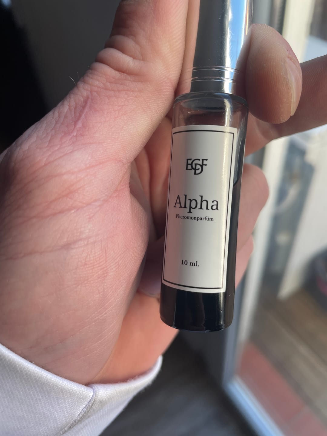 Customer photo review of Elixir aux phéromones Homme