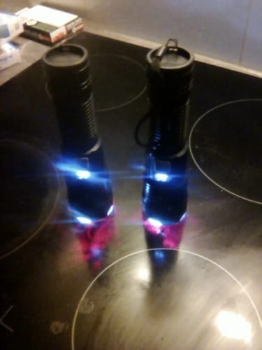 Customer photo review of Ultra Bright Telescopic Torch