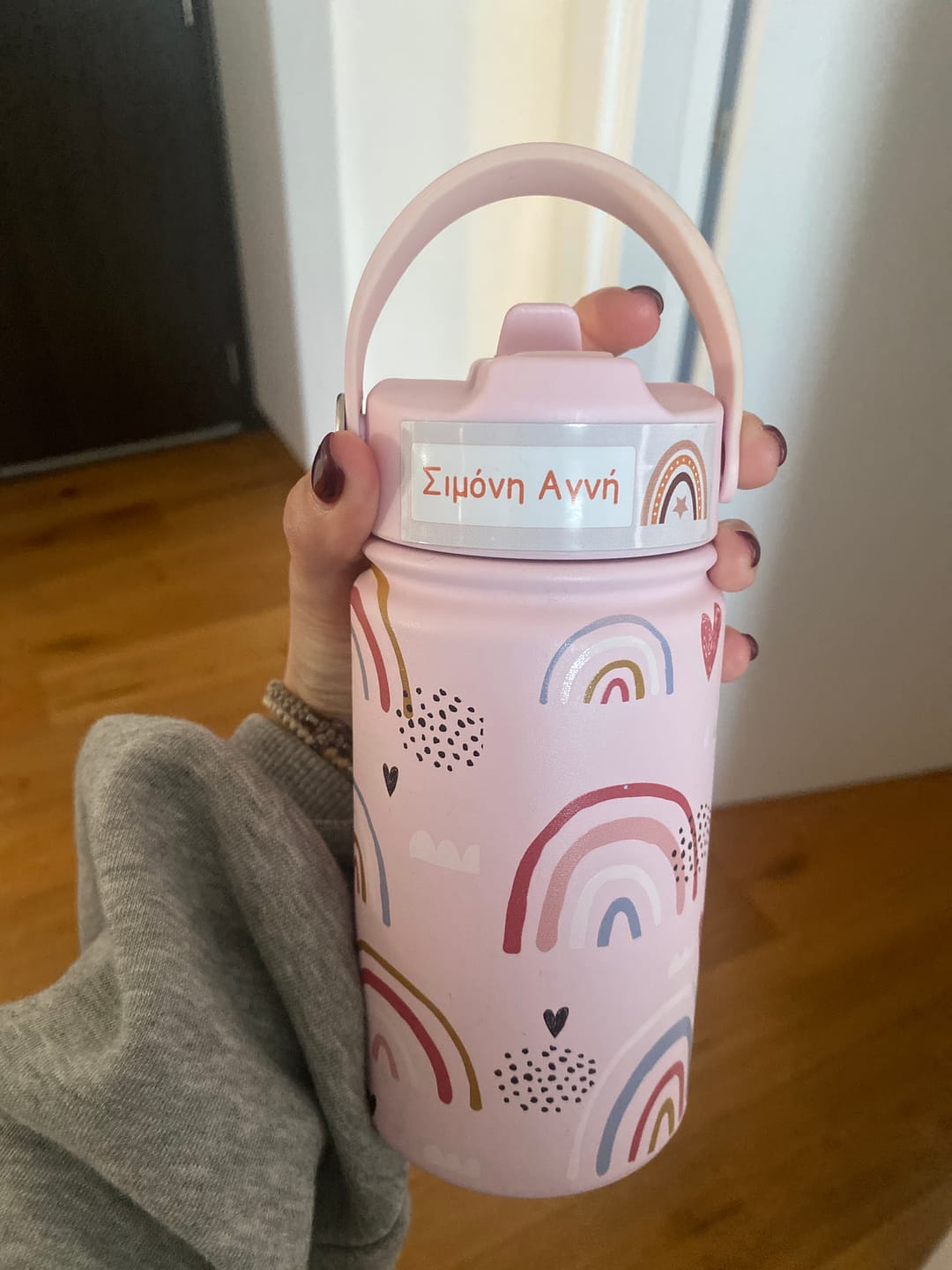 Customer photo review of DOZZE Kids Water Bottle | 355ml