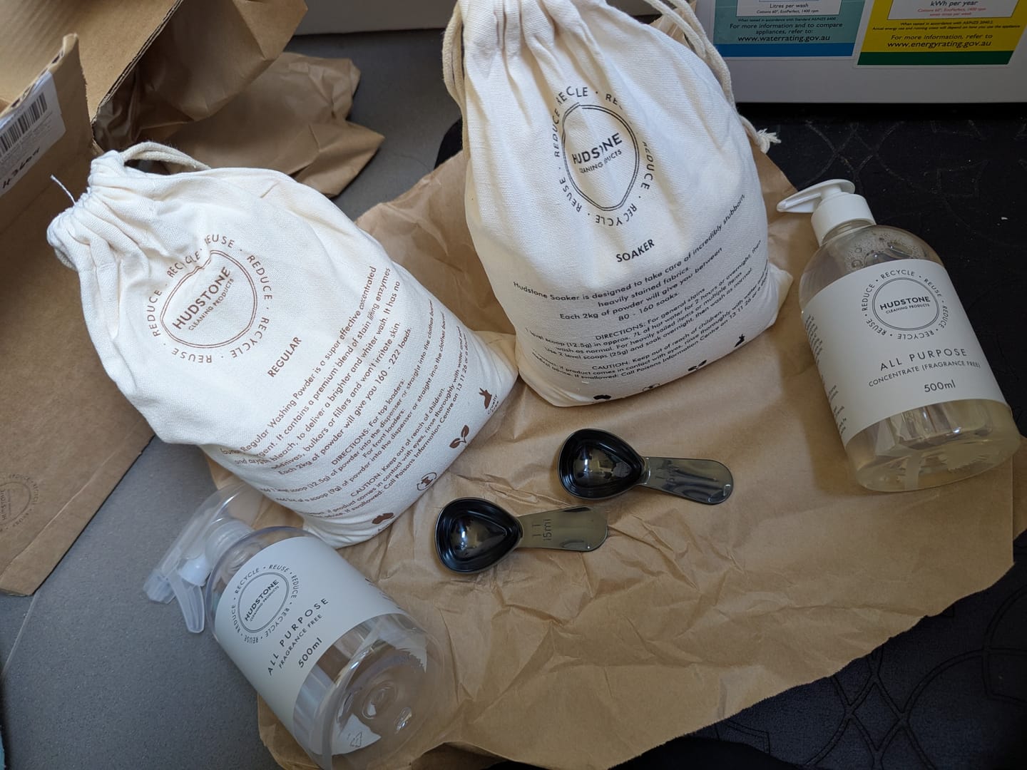 Customer photo review of Starter Bundle (Scoops included + Free Shipping)