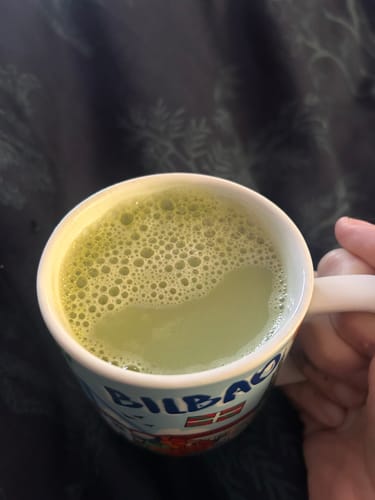 Customer photo review of Té Matcha Premium Coco