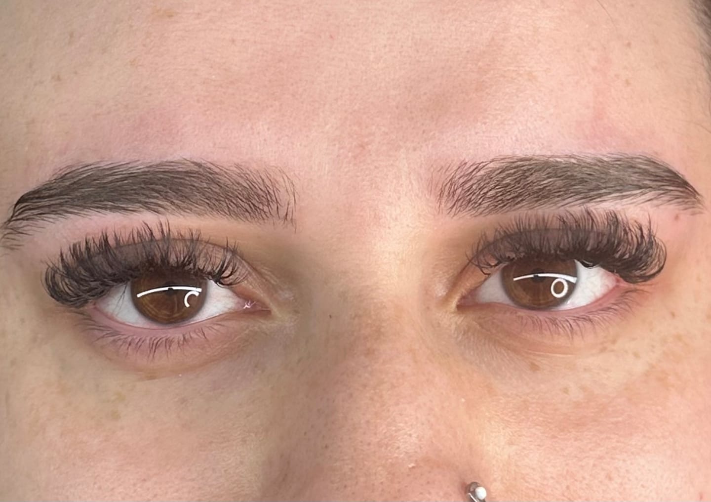 Customer photo review of Self Fanning Lash