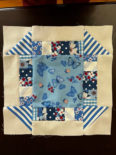 Customer photo review of Mrs Quilty Subscription Box