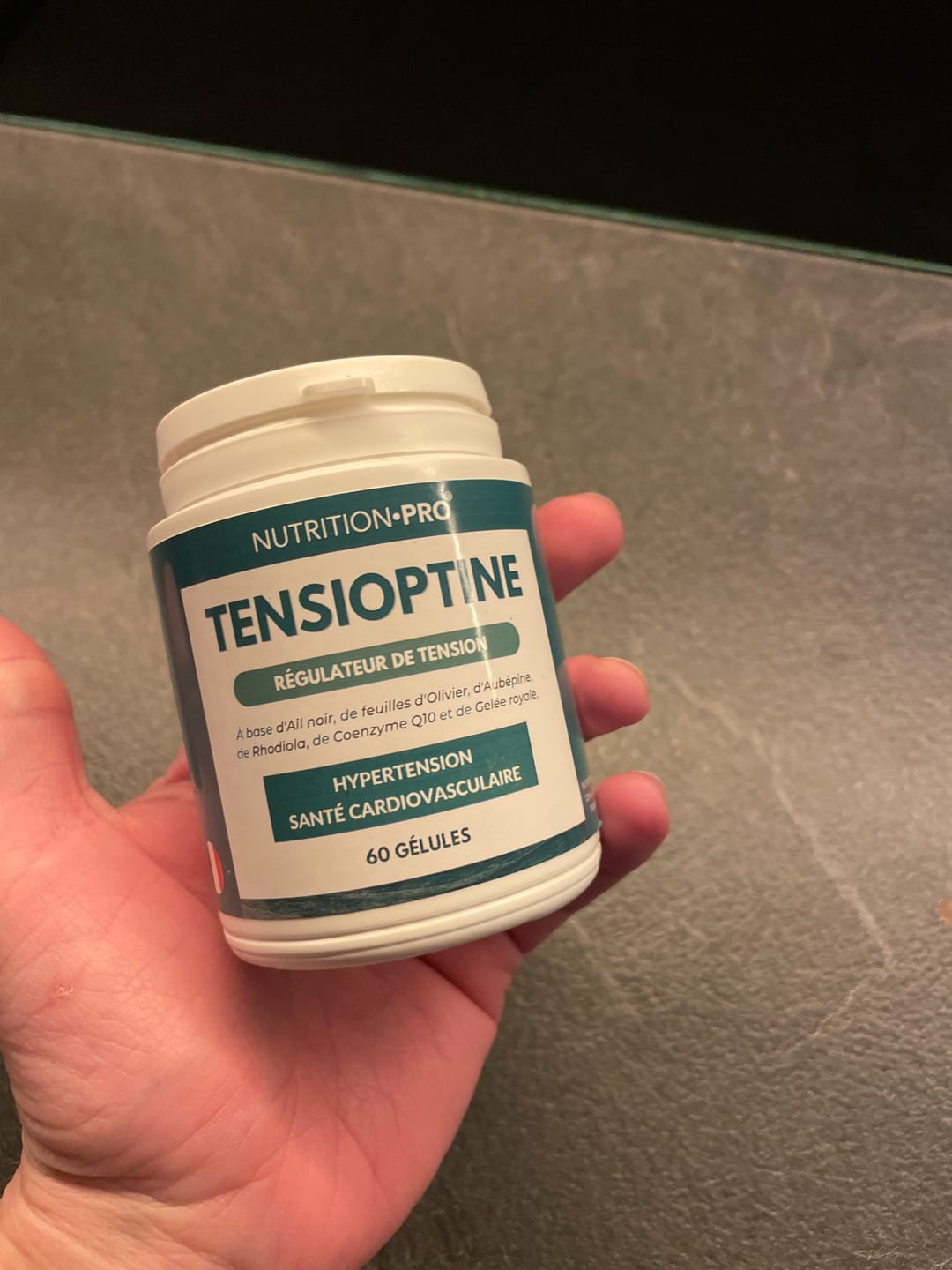 Customer photo review of TENSIOPTINE - 60 GÉLULES
